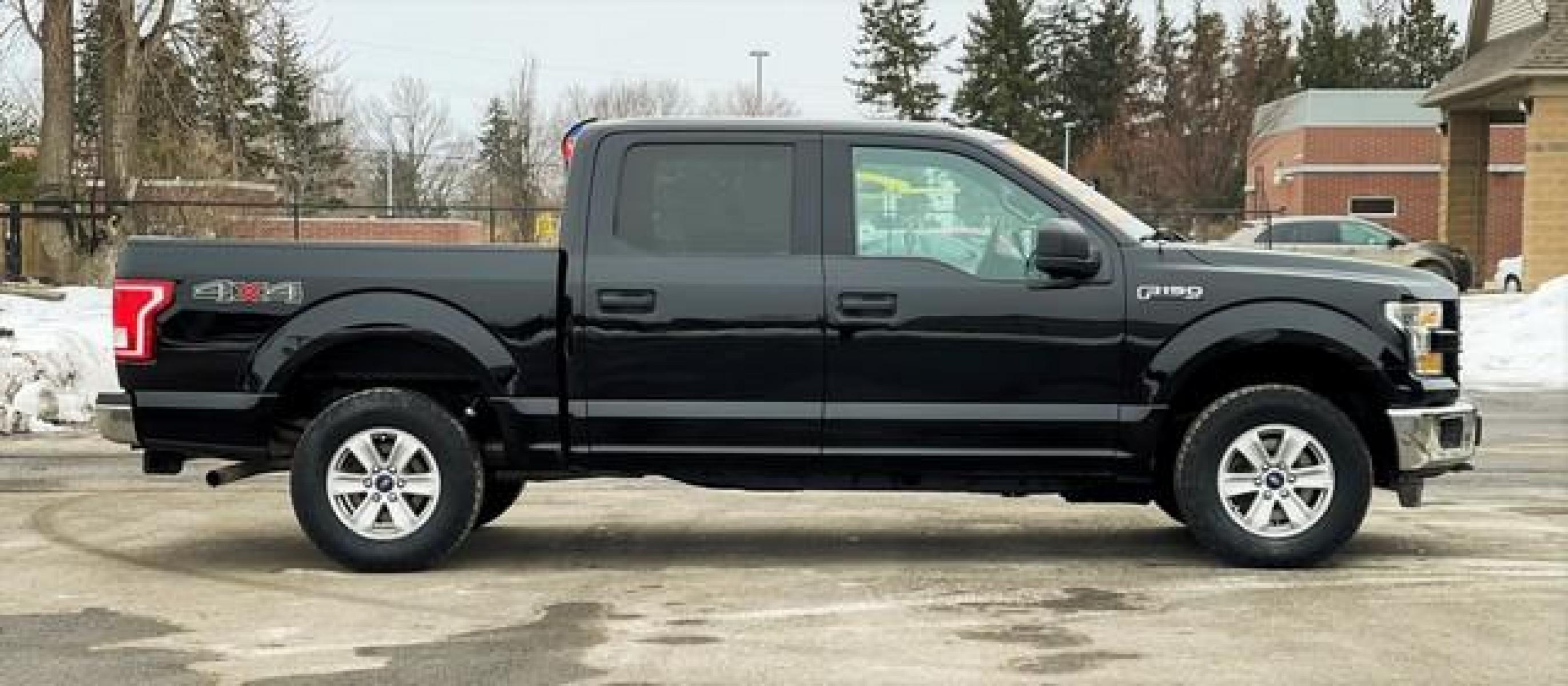 2016 BLACK FORD F-150 (1FTEW1E80GF) with an V6,3.5L(213 CID),DOHC engine, AUTOMATIC transmission, located at 14600 Frazho Road, Warren, MI, 48089, (586) 776-3400, 42.485996, -82.974220 - Photo #1