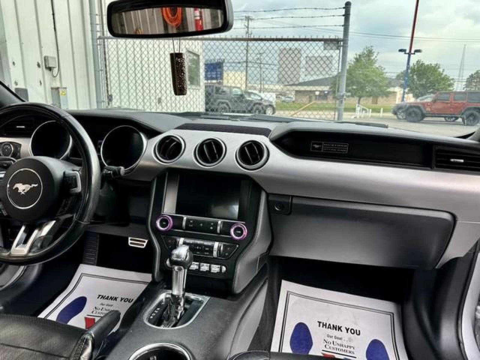 2020 ICONIC SILVER /Black FORD MUSTANG EcoBoost Premium Convertible (1FATP8UH2L5) with an L4,2.3L(140 CID), engine, AUTOMATIC transmission, located at 14600 Frazho Road, Warren, MI, 48089, (586) 776-3400, 42.485996, -82.974220 - Photo #10