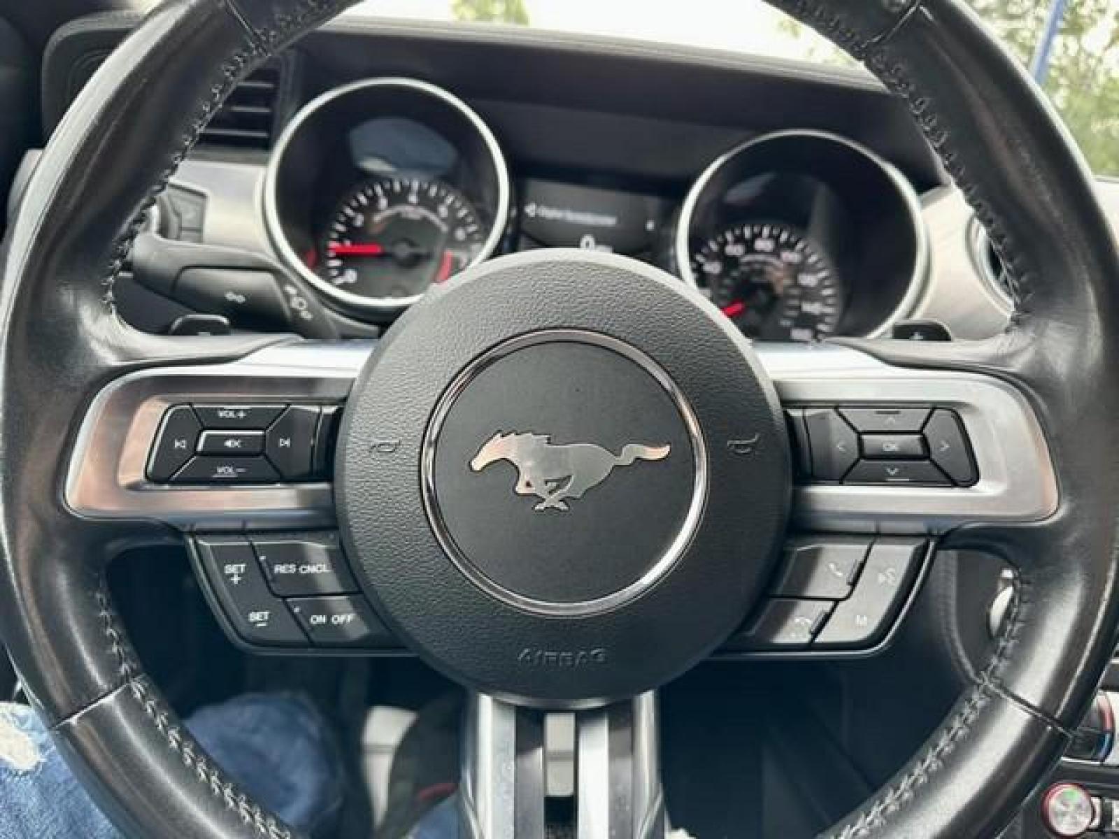2020 ICONIC SILVER /Black FORD MUSTANG EcoBoost Premium Convertible (1FATP8UH2L5) with an L4,2.3L(140 CID), engine, AUTOMATIC transmission, located at 14600 Frazho Road, Warren, MI, 48089, (586) 776-3400, 42.485996, -82.974220 - Photo #12