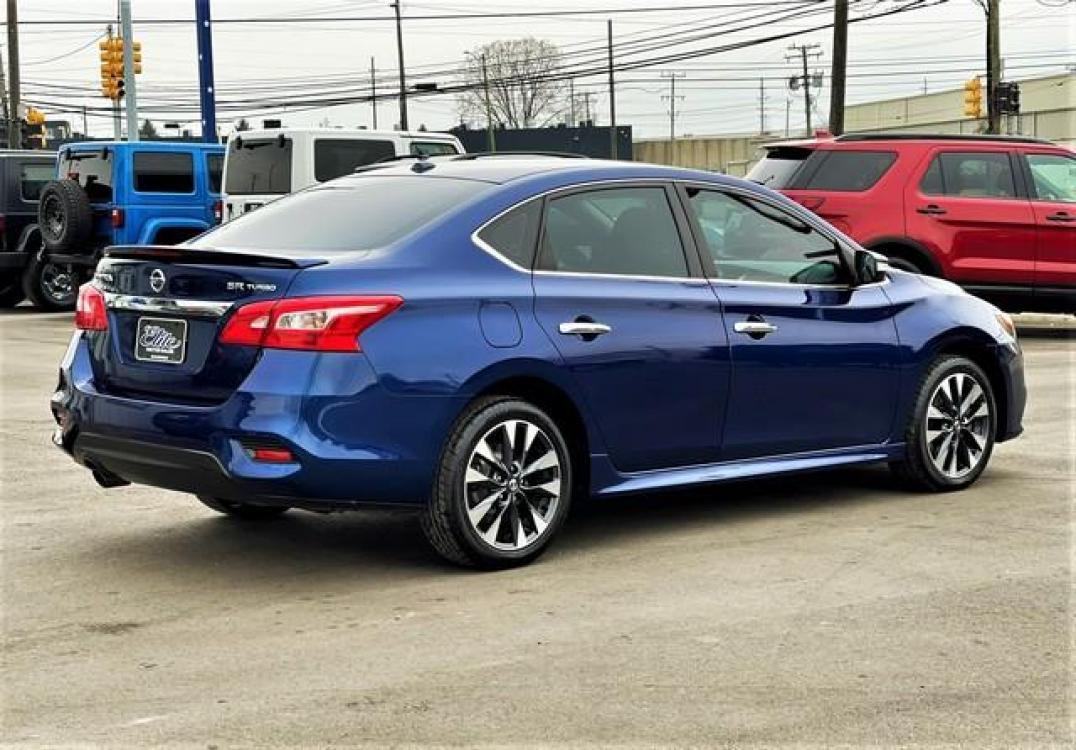 2017 BLUE NISSAN SENTRA (3N1CB7APXHY) with an L4,1.6L( CID),DOHC engine, AUTOMATIC transmission, located at 14600 Frazho Road, Warren, MI, 48089, (586) 776-3400, 42.485996, -82.974220 - Photo #6