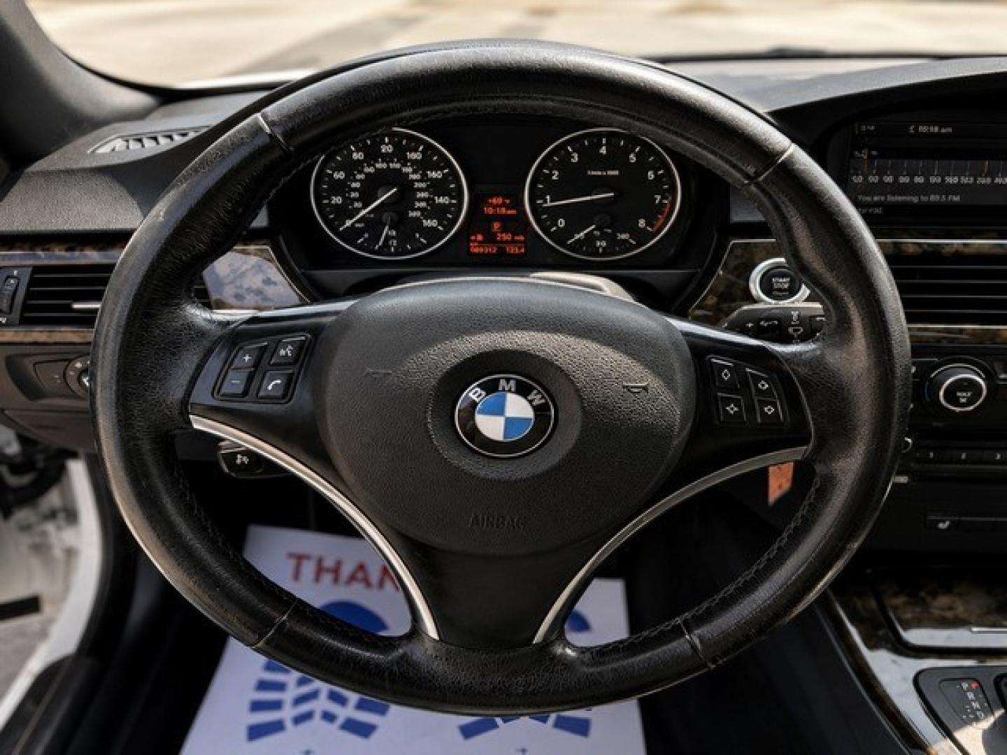 2008 WHITE BMW 328I (WBAWR33598P) with an L6,3.0L(183 CID),DOHC engine, AUTOMATIC transmission, located at 14600 Frazho Road, Warren, MI, 48089, (586) 776-3400, 42.485996, -82.974220- Photo#11