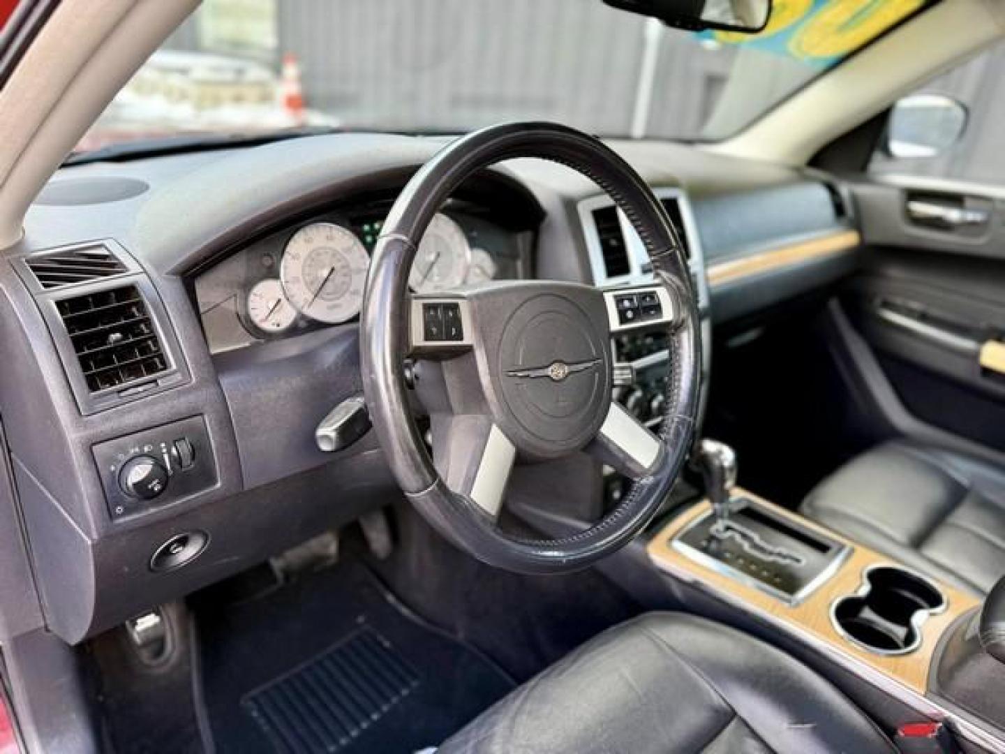 2008 RED CHRYSLER 300 (2C3KA33G08H) with an V6,3.5L(215 CID),SOHC engine, AUTOMATIC transmission, located at 14600 Frazho Road, Warren, MI, 48089, (586) 776-3400, 42.485996, -82.974220 - Photo#8