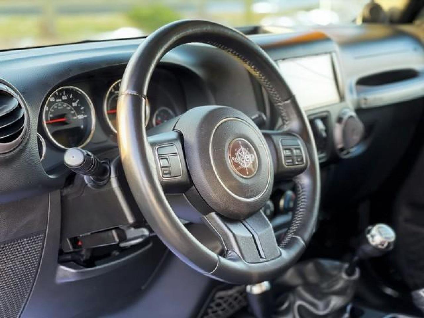 2014 BLACK JEEP WRANGLER (1C4BJWDG7EL) with an V6,3.6L(220 CID),DOHC engine, MANUAL transmission, located at 14600 Frazho Road, Warren, MI, 48089, (586) 776-3400, 42.485996, -82.974220 - Photo#11