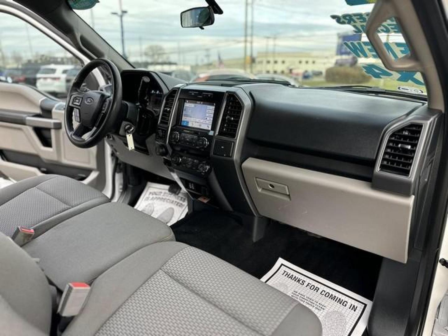 2019 WHITE FORD F-150 (1FTFX1E44KK) with an V6,3.5L(213 CID),DOHC engine, AUTOMATIC transmission, located at 14600 Frazho Road, Warren, MI, 48089, (586) 776-3400, 42.485996, -82.974220 - Photo#12