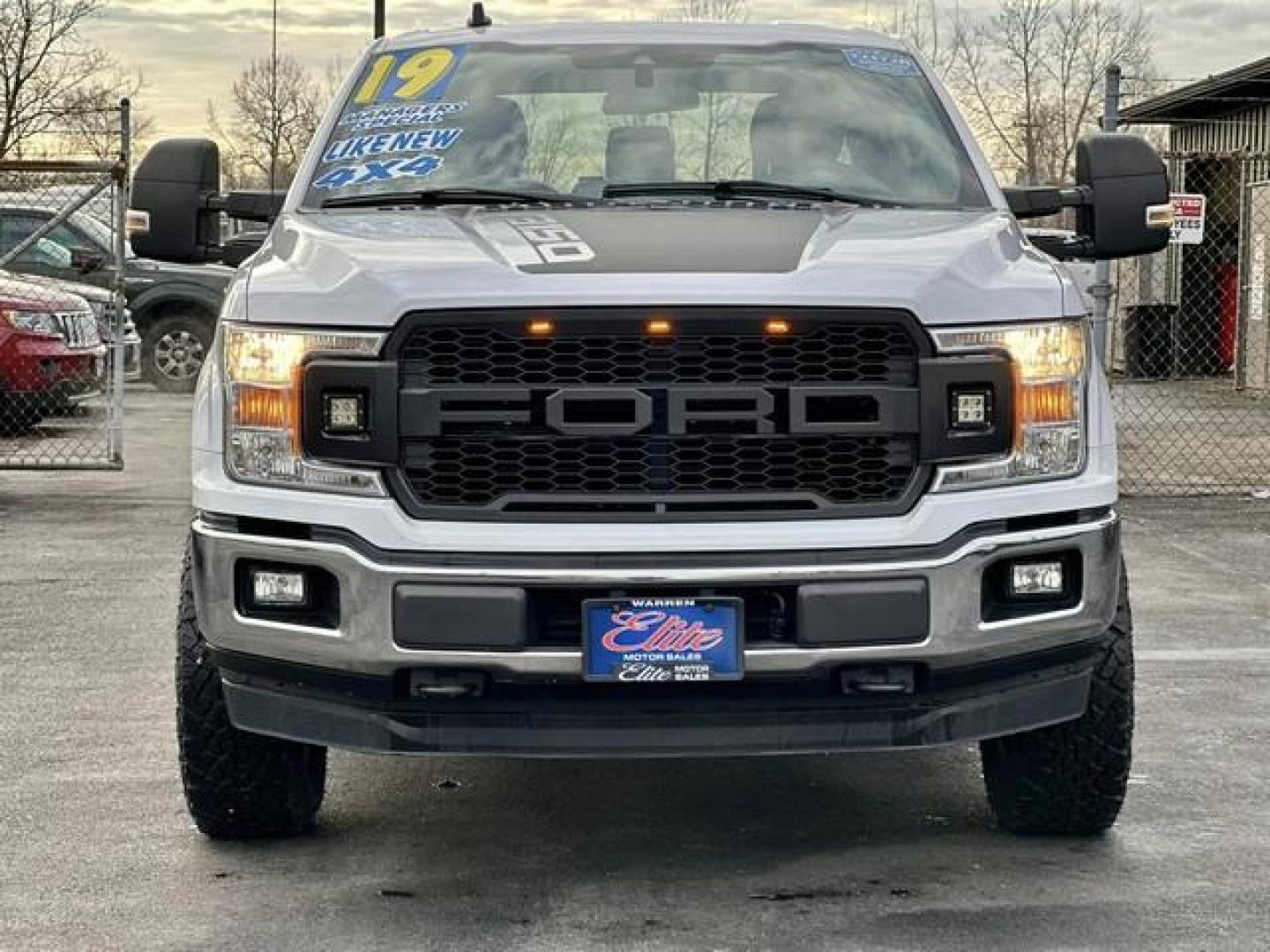 2019 WHITE FORD F-150 (1FTFX1E44KK) with an V6,3.5L(213 CID),DOHC engine, AUTOMATIC transmission, located at 14600 Frazho Road, Warren, MI, 48089, (586) 776-3400, 42.485996, -82.974220 - Photo#1
