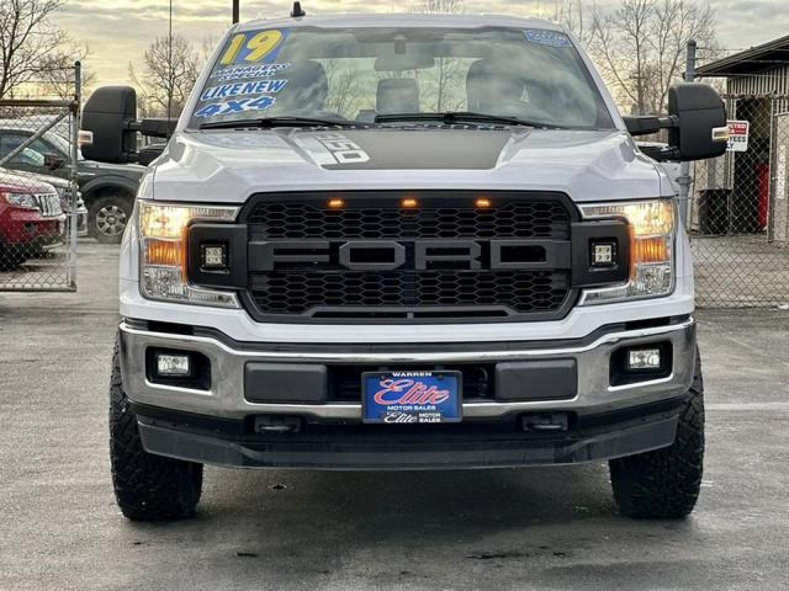 2019 WHITE FORD F-150 (1FTFX1E44KK) with an V6,3.5L(213 CID),DOHC engine, AUTOMATIC transmission, located at 14600 Frazho Road, Warren, MI, 48089, (586) 776-3400, 42.485996, -82.974220 - Photo #1