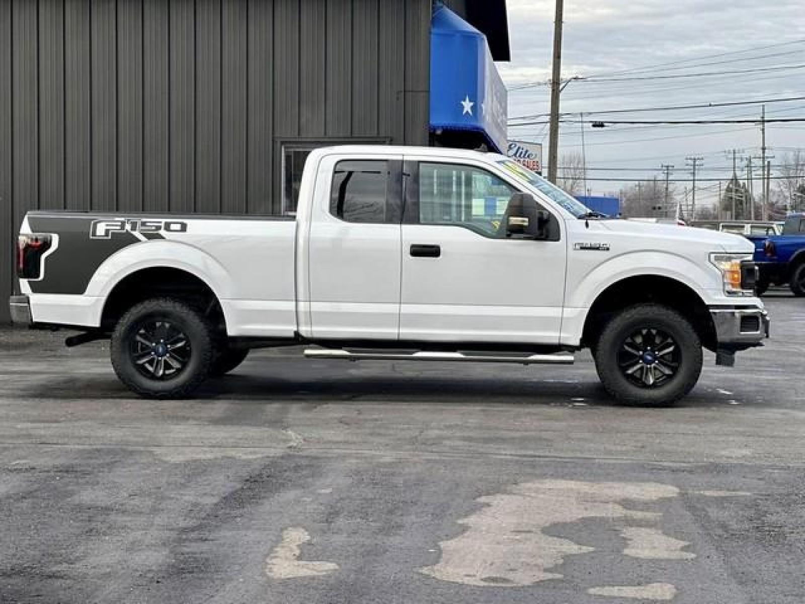 2019 WHITE FORD F-150 (1FTFX1E44KK) with an V6,3.5L(213 CID),DOHC engine, AUTOMATIC transmission, located at 14600 Frazho Road, Warren, MI, 48089, (586) 776-3400, 42.485996, -82.974220 - Photo #3