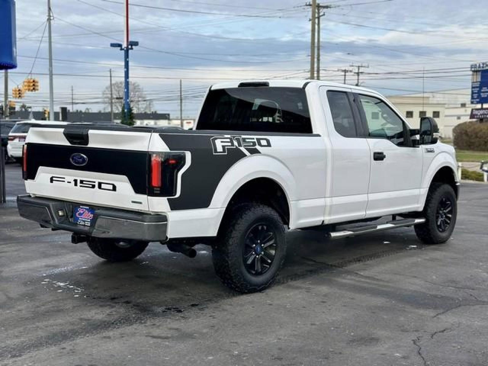 2019 WHITE FORD F-150 (1FTFX1E44KK) with an V6,3.5L(213 CID),DOHC engine, AUTOMATIC transmission, located at 14600 Frazho Road, Warren, MI, 48089, (586) 776-3400, 42.485996, -82.974220 - Photo #4