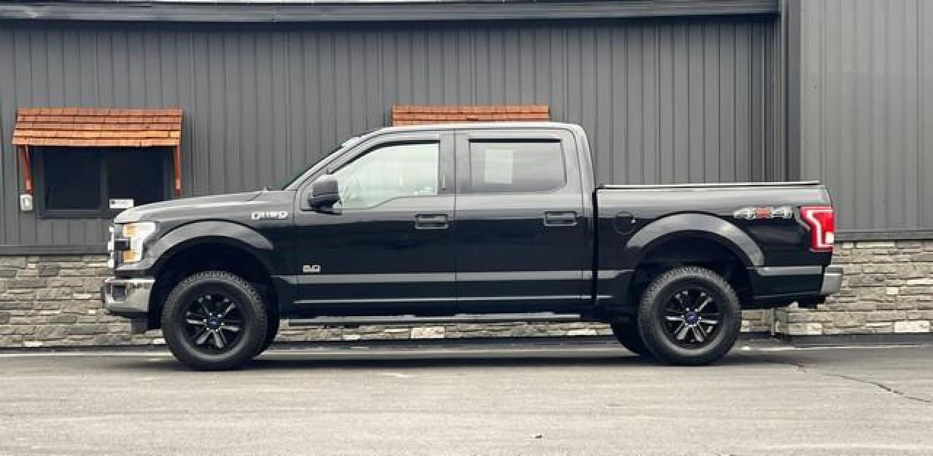 2016 BLACK FORD F-150 (1FTEW1EFXGF) with an V8,5.0L(302 CID),DOHC engine, AUTOMATIC transmission, located at 14600 Frazho Road, Warren, MI, 48089, (586) 776-3400, 42.485996, -82.974220 - Photo#0