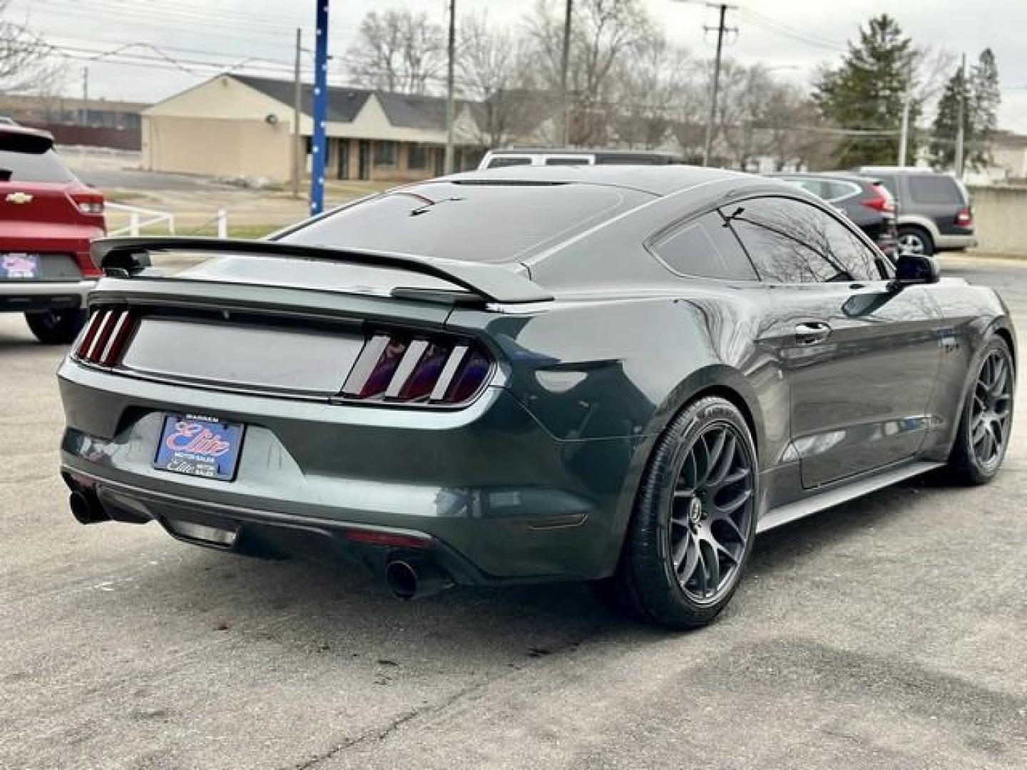 2016 GAURD MET FORD MUSTANG (1FA6P8CF1G5) with an V8,5.0L(302 CID),DOHC engine, MANUAL transmission, located at 14600 Frazho Road, Warren, MI, 48089, (586) 776-3400, 42.485996, -82.974220 - Photo#4