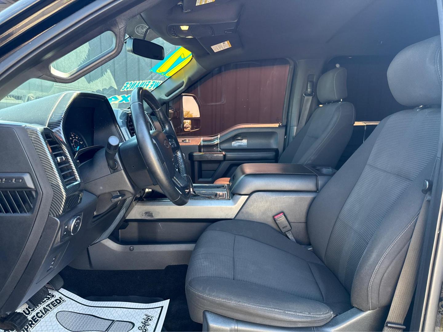2017 BLACK /BLACK FORD F-150 (1FTEW1EFXHF) with an V8,5.0L(302 CID),DOHC engine, AUTOMATIC transmission, located at 14600 Frazho Road, Warren, MI, 48089, (586) 776-3400, 42.485996, -82.974220 - Photo#8