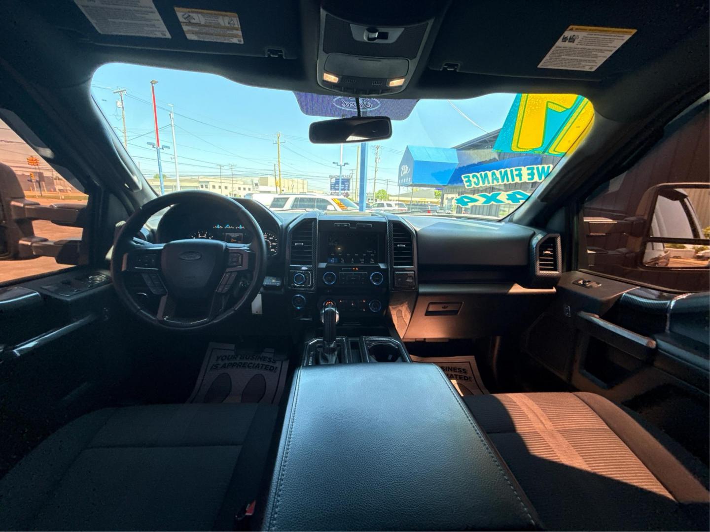 2017 BLACK /BLACK FORD F-150 (1FTEW1EFXHF) with an V8,5.0L(302 CID),DOHC engine, AUTOMATIC transmission, located at 14600 Frazho Road, Warren, MI, 48089, (586) 776-3400, 42.485996, -82.974220 - Photo#17