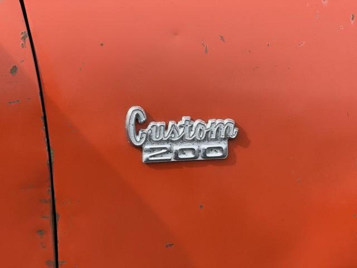 1974 ORANGE DODGE D200 (D23BE4S1529) with an 318 2 BARREL V8 engine, AUTOMATIC transmission, located at 14600 Frazho Road, Warren, MI, 48089, (586) 776-3400, 42.485996, -82.974220 - Photo#6