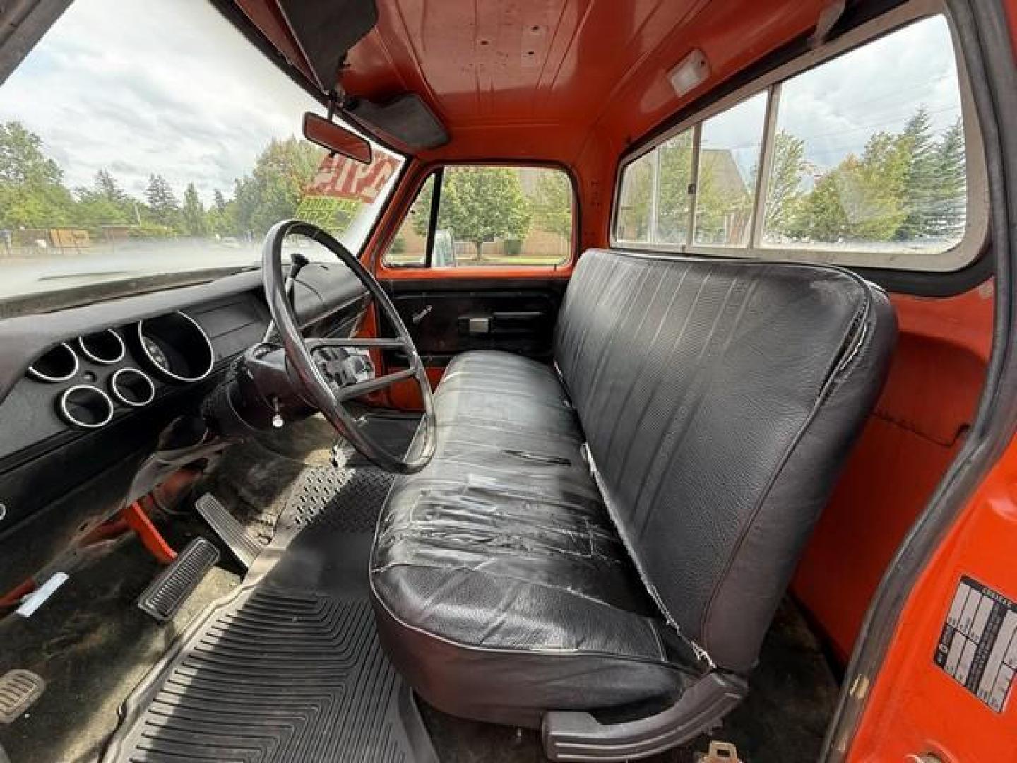 1974 ORANGE DODGE D200 (D23BE4S1529) with an 318 2 BARREL V8 engine, AUTOMATIC transmission, located at 14600 Frazho Road, Warren, MI, 48089, (586) 776-3400, 42.485996, -82.974220 - Photo#7