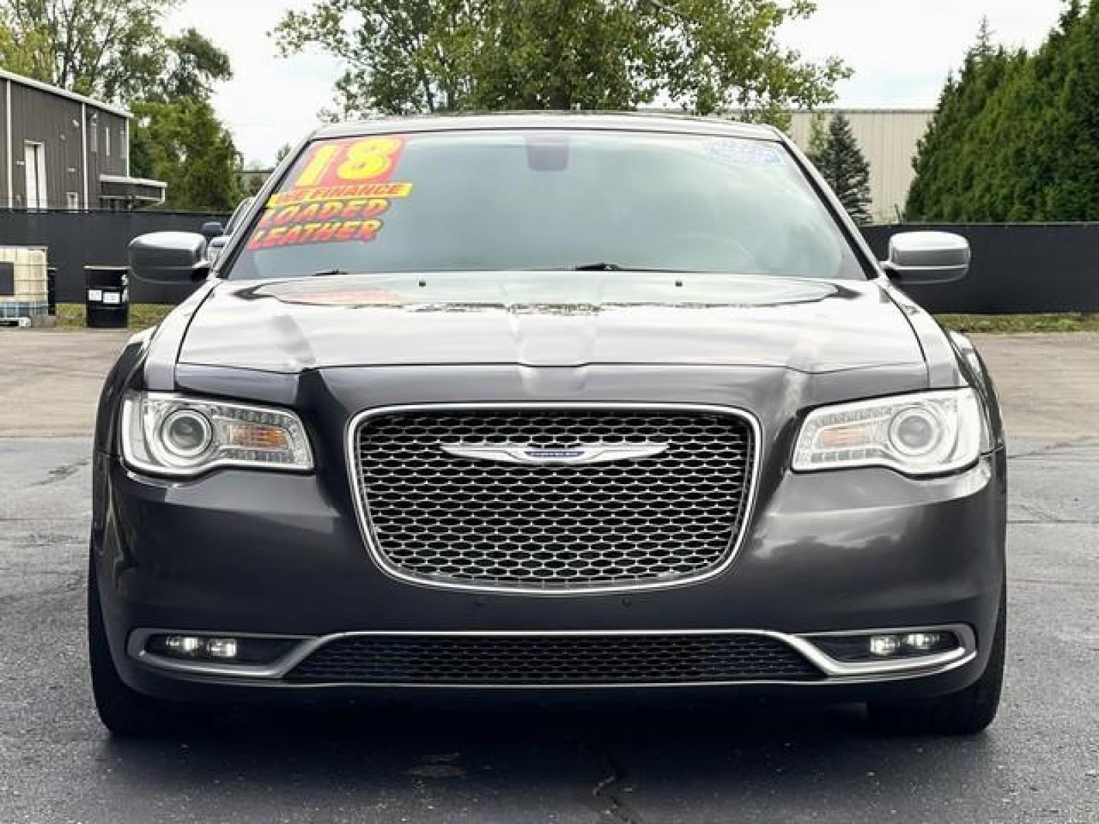 2018 GRANITE CHRYSTAL METALLIC CHRYSLER 300 (2C3CCAPT6JH) with an V8,5.7L(345 CID),OHV engine, AUTOMATIC transmission, located at 14600 Frazho Road, Warren, MI, 48089, (586) 776-3400, 42.485996, -82.974220 - Photo #4