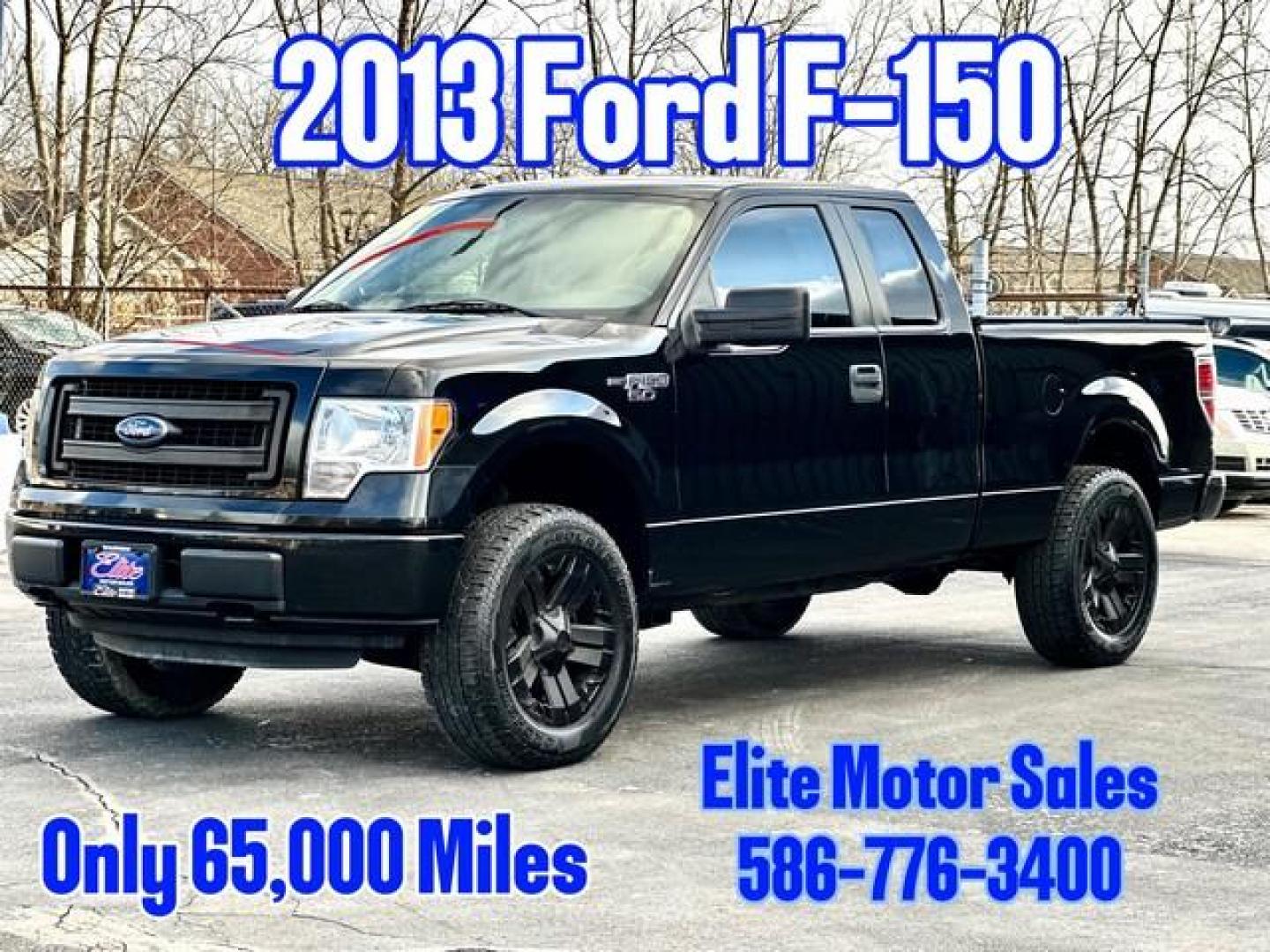 2013 BLACK FORD F-150 (1FTFX1EF7DK) with an V8,5.0L(302 CID),DOHC engine, AUTOMATIC transmission, located at 14600 Frazho Road, Warren, MI, 48089, (586) 776-3400, 42.485996, -82.974220 - Photo#0