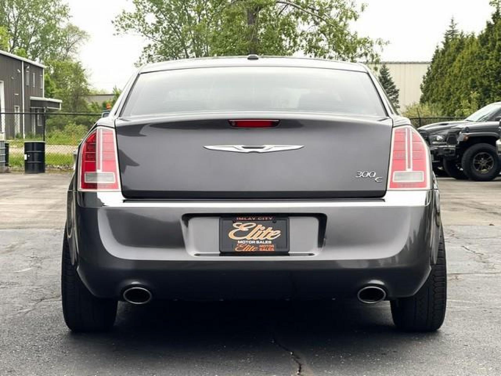 2013 GRANITE CHRYSTAL METALLIC CHRYSLER 300 (2C3CCAET3DH) with an V8,5.7L(345 CID),OHV engine, AUTOMATIC transmission, located at 14600 Frazho Road, Warren, MI, 48089, (586) 776-3400, 42.485996, -82.974220 - Photo #7