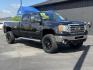 2012 BLACK GMC SIERRA 3500 HD (1GT424C85CF) with an V8,6.6L(403 CID),OHV engine, AUTOMATIC transmission, located at 14600 Frazho Road, Warren, MI, 48089, (586) 776-3400, 42.485996, -82.974220 - Photo#3