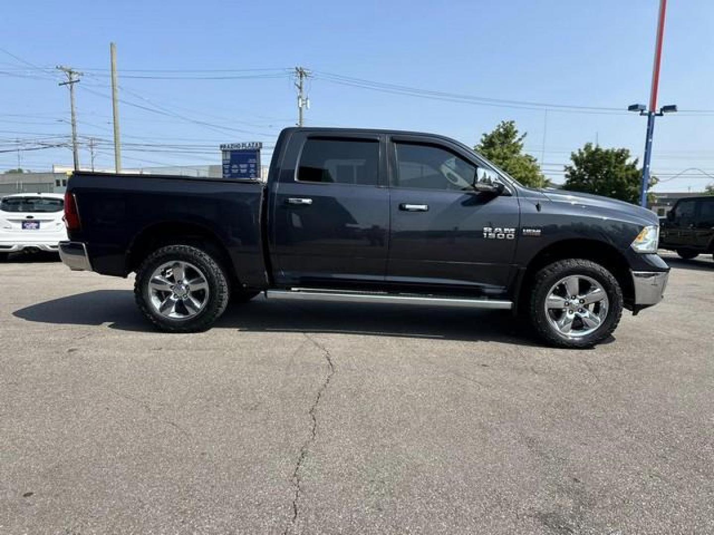2014 BLUE RAM 1500 (1C6RR7LT4ES) with an V8,5.7L(345 CID),OHV engine, AUTOMATIC transmission, located at 14600 Frazho Road, Warren, MI, 48089, (586) 776-3400, 42.485996, -82.974220 - Photo#3