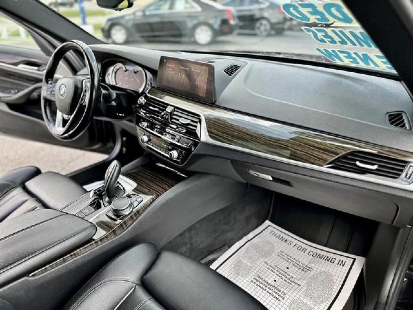 2018 BLACK BMW 530I XDRIVE (WBAJA7C58JW) with an L4,2.0L(122 CID),DOHC engine, AUTOMATIC transmission, located at 14600 Frazho Road, Warren, MI, 48089, (586) 776-3400, 42.485996, -82.974220 - Photo#10