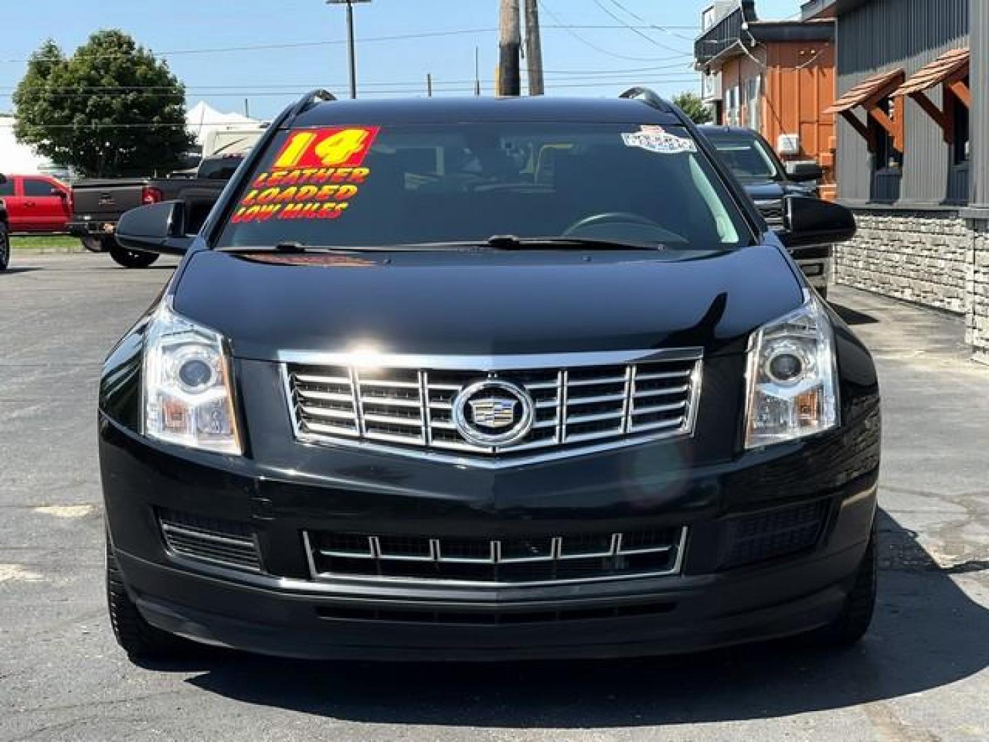 2014 BLACK CADILLAC SRX (3GYFNAE31ES) with an V6,3.6L(217 CID),DOHC engine, AUTOMATIC transmission, located at 14600 Frazho Road, Warren, MI, 48089, (586) 776-3400, 42.485996, -82.974220 - Photo#3