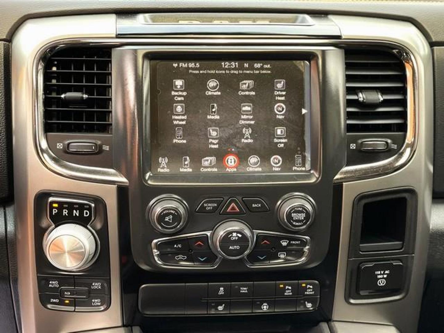 2016 YELLOW RAM 1500 (1C6RR7MT9GS) with an V8,5.7L(345 CID),OHV engine, AUTOMATIC transmission, located at 14600 Frazho Road, Warren, MI, 48089, (586) 776-3400, 42.485996, -82.974220 - Photo#14