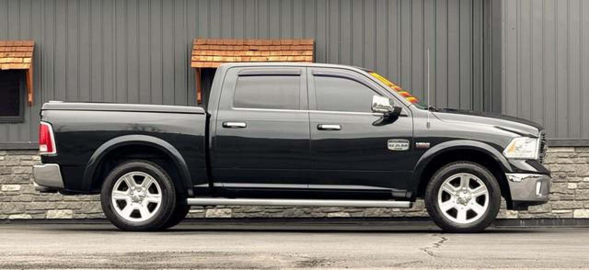 2017 BLACK RAM 1500 (1C6RR7PT4HS) with an V8,5.7L(345 CID),OHV engine, AUTOMATIC transmission, located at 14600 Frazho Road, Warren, MI, 48089, (586) 776-3400, 42.485996, -82.974220 - Photo#2