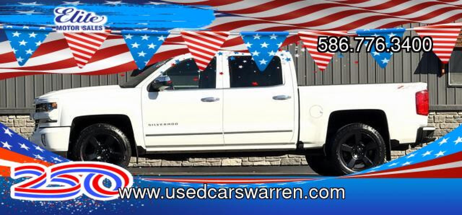 2017 WHITE CHEVROLET SILVERADO 1500 (3GCUKSEJ9HG) with an V8,6.2L(376 CID),OHV engine, AUTOMATIC transmission, located at 14600 Frazho Road, Warren, MI, 48089, (586) 776-3400, 42.485996, -82.974220- Photo#0