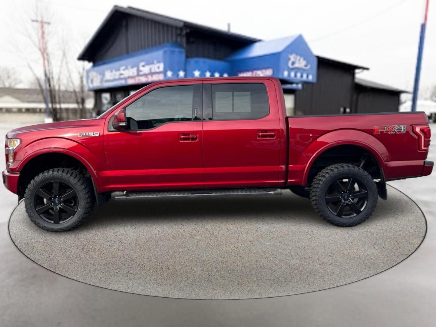 2017 RUBY RED METTALIC FORD F-150 (1FTEW1EF5HF) with an V8,5.0L(302 CID),DOHC engine, AUTOMATIC transmission, located at 14600 Frazho Road, Warren, MI, 48089, (586) 776-3400, 42.485996, -82.974220 - Photo#7