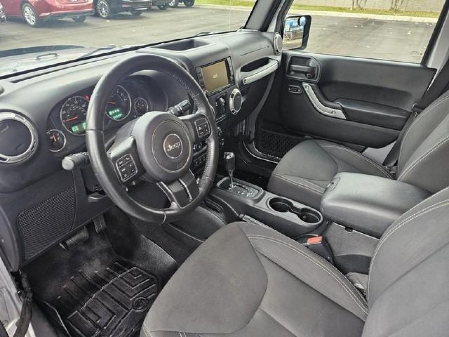 2016 SILVER JEEP WRANGLER (1C4BJWEG1GL) with an V6,3.6L(220 CID),DOHC engine, AUTOMATIC transmission, located at 14600 Frazho Road, Warren, MI, 48089, (586) 776-3400, 42.485996, -82.974220 - Photo#9