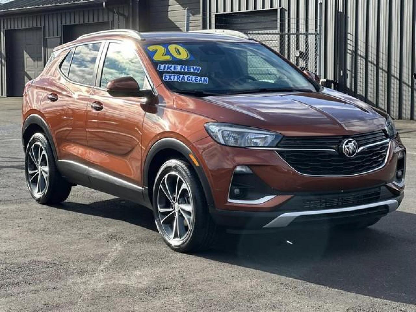 2020 BRONZE FIRE BUICK ENCORE GX (KL4MMDSL5LB) with an L3,1.3L(83 CID),DOHC engine, AUTOMATIC transmission, located at 14600 Frazho Road, Warren, MI, 48089, (586) 776-3400, 42.485996, -82.974220 - Photo#2