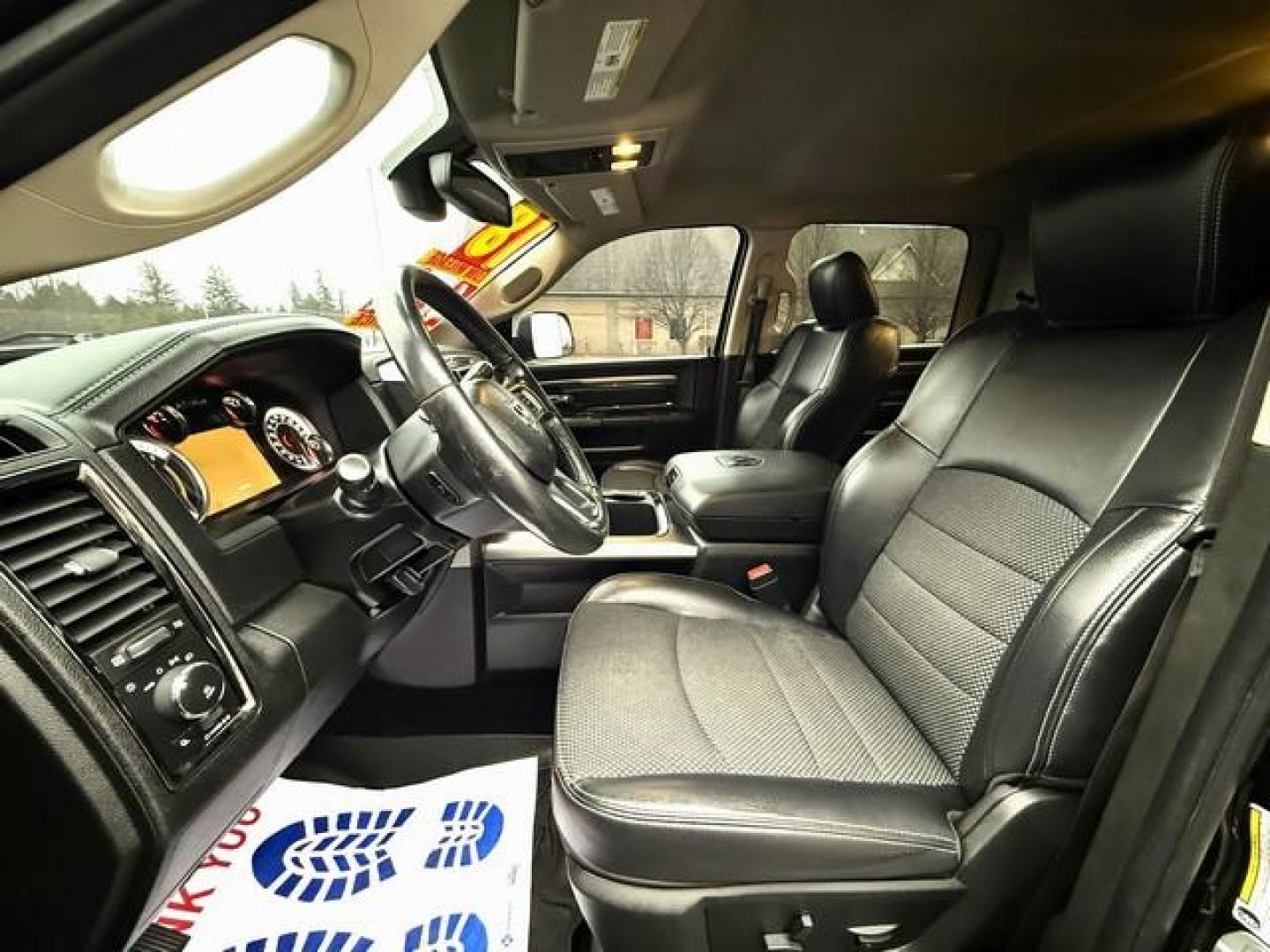 2018 BLACK RAM 2500 (3C6UR5DJ5JG) with an V8,6.4L(392 CID), engine, AUTOMATIC transmission, located at 14600 Frazho Road, Warren, MI, 48089, (586) 776-3400, 42.485996, -82.974220 - Photo#9