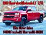 2017 RED CHEVROLET SILVERADO 1500 (3GCUKREC9HG) with an V8,5.3L(325 CID),OHV engine, AUTOMATIC transmission, located at 14600 Frazho Road, Warren, MI, 48089, (586) 776-3400, 42.485996, -82.974220 - Photo#0