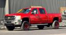 2014 RED CHEVROLET SILVERADO 2500 HD (1GC1KYE87EF) with an V8,6.6L(403 CID),OHV engine, AUTOMATIC transmission, located at 14600 Frazho Road, Warren, MI, 48089, (586) 776-3400, 42.485996, -82.974220 - Photo#1