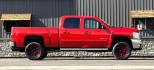 2014 RED CHEVROLET SILVERADO 2500 HD (1GC1KYE87EF) with an V8,6.6L(403 CID),OHV engine, AUTOMATIC transmission, located at 14600 Frazho Road, Warren, MI, 48089, (586) 776-3400, 42.485996, -82.974220 - Photo#2