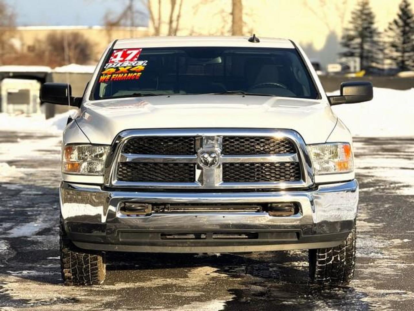 2017 WHITE RAM 2500 (3C6UR5DL9HG) with an L6,6.7L(408 CID),OHV engine, AUTOMATIC transmission, located at 14600 Frazho Road, Warren, MI, 48089, (586) 776-3400, 42.485996, -82.974220 - Photo#3