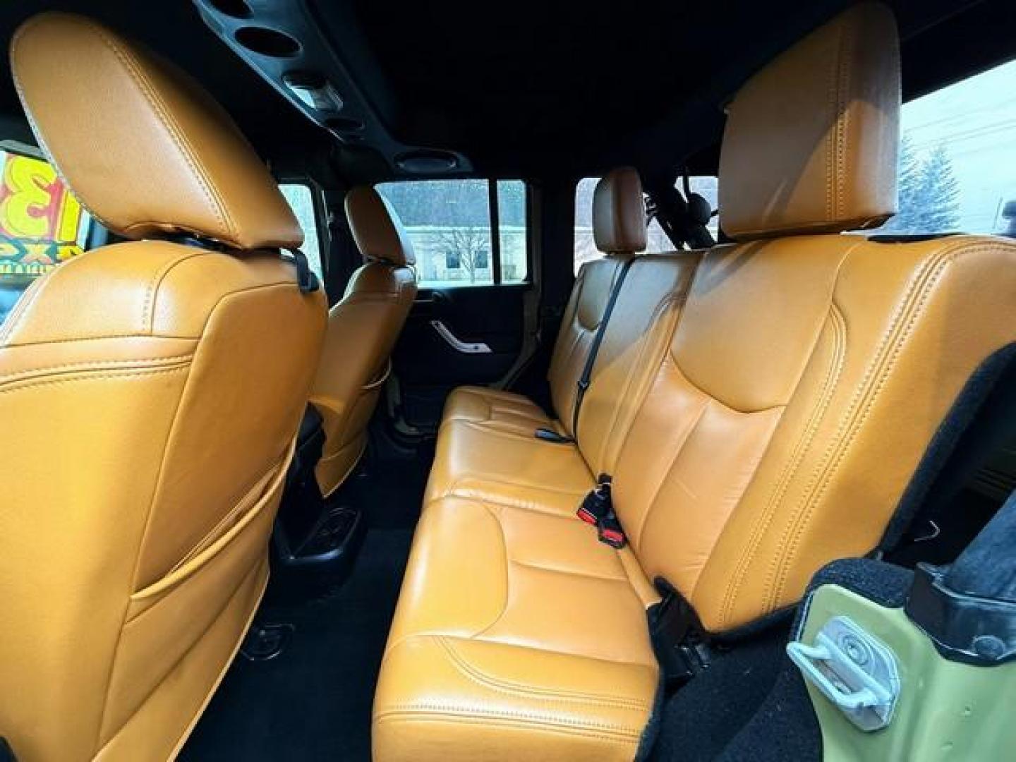 2013 GREEN JEEP WRANGLER (1C4BJWEG9DL) with an V6,3.6L(220 CID),DOHC engine, AUTOMATIC transmission, located at 14600 Frazho Road, Warren, MI, 48089, (586) 776-3400, 42.485996, -82.974220 - Photo#8