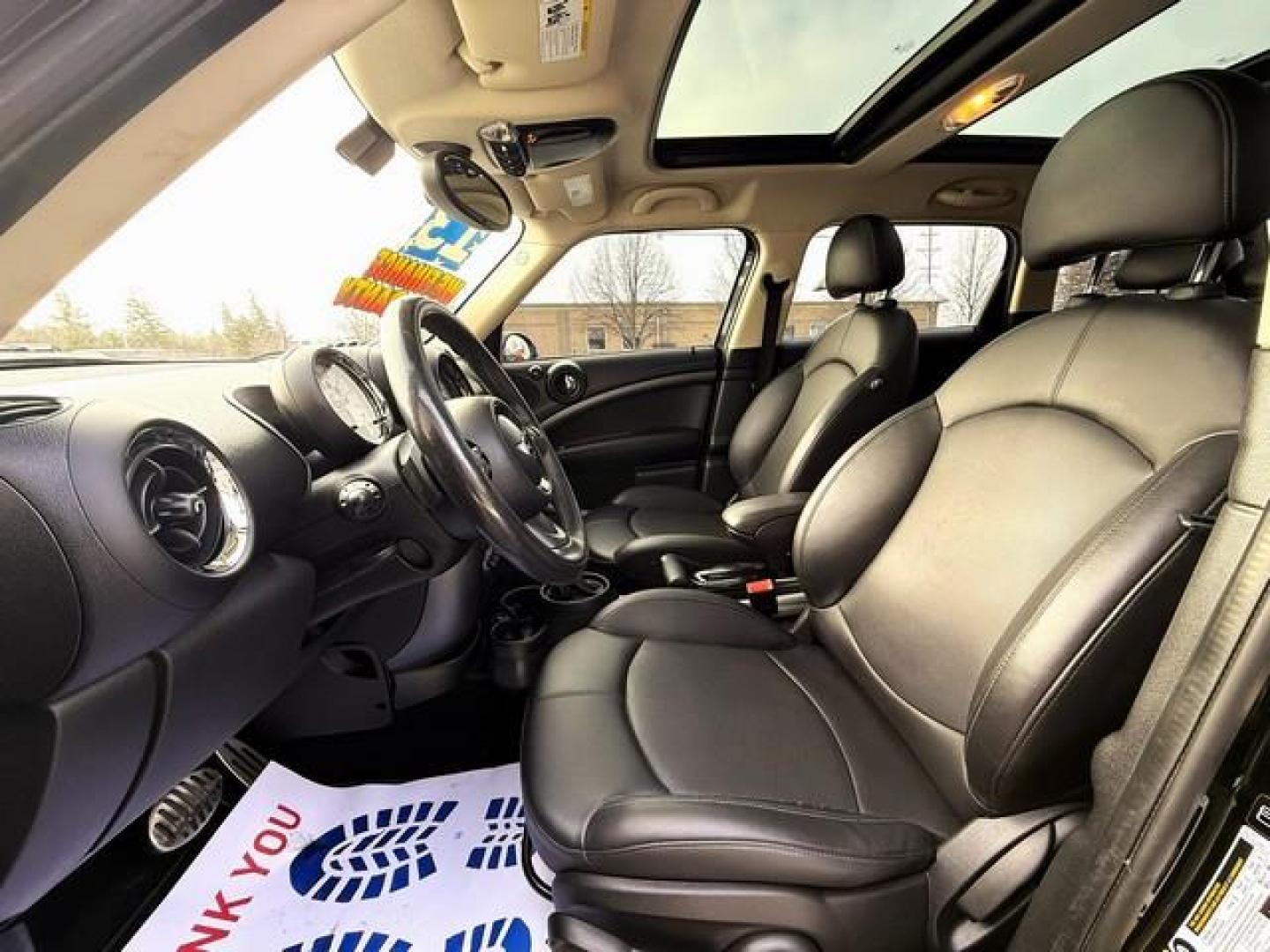 2013 BLACK MINI COOPER COUNTRYMAN (WMWZC3C53DW) with an L4,1.6L(98 CID),DOHC engine, AUTOMATIC transmission, located at 14600 Frazho Road, Warren, MI, 48089, (586) 776-3400, 42.485996, -82.974220 - Photo#7