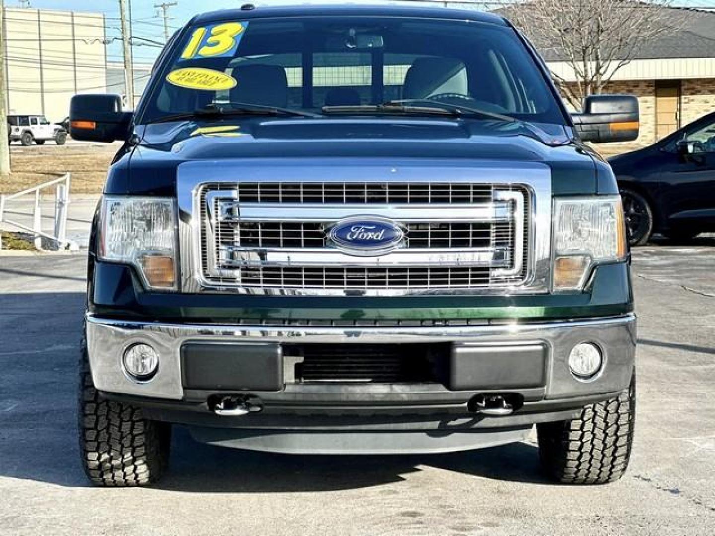 2013 GREEN FORD F-150 (1FTFW1ET2DF) with an V6,3.5L(213 CID),DOHC engine, AUTOMATIC transmission, located at 14600 Frazho Road, Warren, MI, 48089, (586) 776-3400, 42.485996, -82.974220 - Photo#2