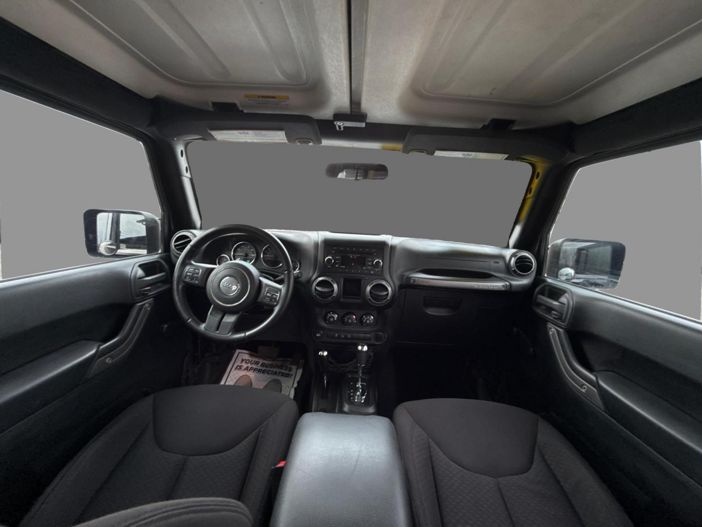 2013 BLACK JEEP WRANGLER (1C4BJWDG3DL) with an V6,3.6L(220 CID),DOHC engine, AUTOMATIC transmission, located at 14600 Frazho Road, Warren, MI, 48089, (586) 776-3400, 42.485996, -82.974220 - Photo#20