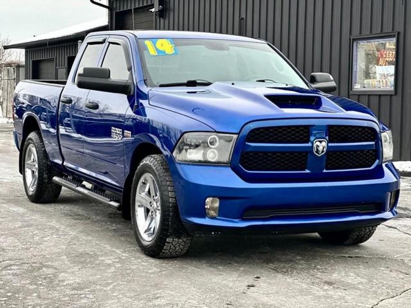 2014 BLUE RAM 1500 (1C6RR7FT5ES) with an V8,5.7L(345 CID),OHV engine, AUTOMATIC transmission, located at 14600 Frazho Road, Warren, MI, 48089, (586) 776-3400, 42.485996, -82.974220 - Photo#2