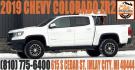2019 WHITE CHEVROLET COLORADO (1GCGTEEN6K1) with an V6,3.6L(222 CID),DOHC engine, AUTOMATIC transmission, located at 14600 Frazho Road, Warren, MI, 48089, (586) 776-3400, 42.485996, -82.974220 - Photo#0