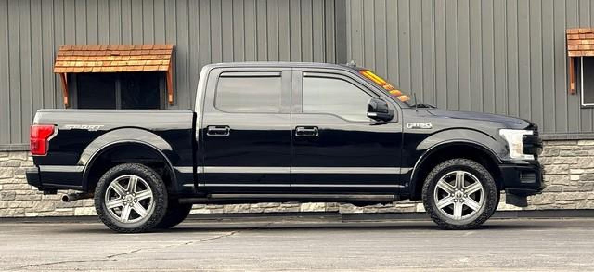 2018 BLACK FORD F-150 (1FTEW1EGXJF) with an V6,3.5L(213 CID),DOHC engine, AUTOMATIC transmission, located at 14600 Frazho Road, Warren, MI, 48089, (586) 776-3400, 42.485996, -82.974220 - Photo#2