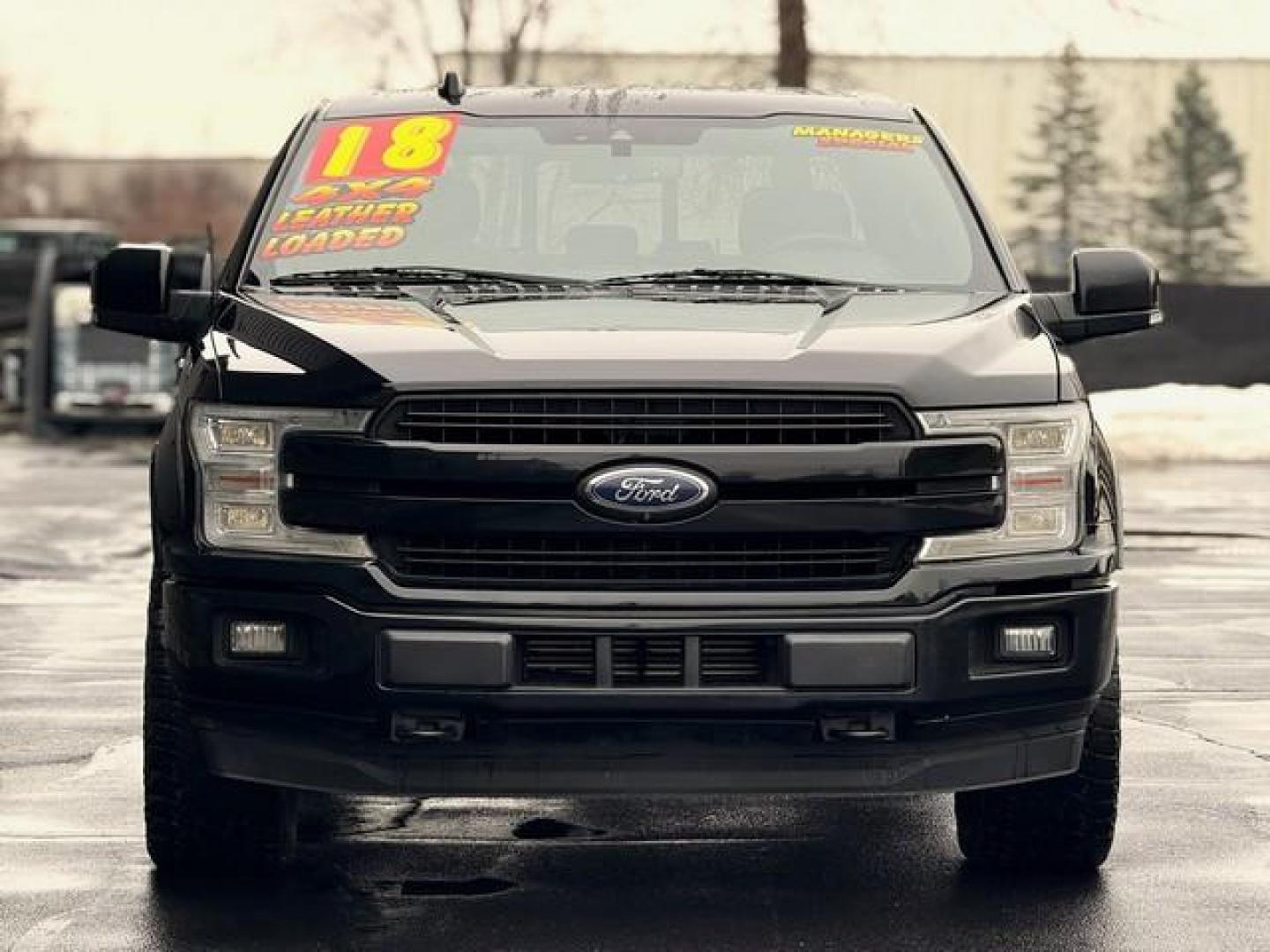 2018 BLACK FORD F-150 (1FTEW1EGXJF) with an V6,3.5L(213 CID),DOHC engine, AUTOMATIC transmission, located at 14600 Frazho Road, Warren, MI, 48089, (586) 776-3400, 42.485996, -82.974220 - Photo#4
