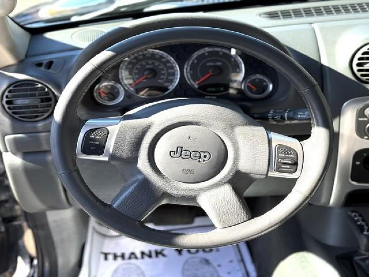 2007 BLUE JEEP LIBERTY (1J4GL58K37W) with an V6,3.7L(226 CID),SOHC engine, AUTOMATIC transmission, located at 14600 Frazho Road, Warren, MI, 48089, (586) 776-3400, 42.485996, -82.974220 - Photo#8