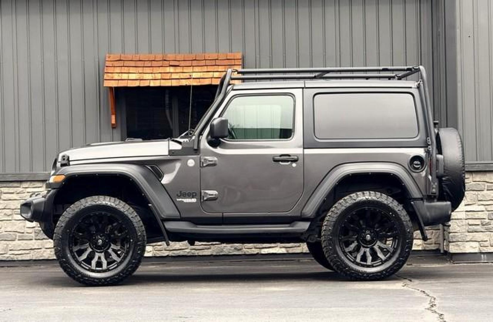 2021 BLACK JEEP WRANGLER (1C4HJXAG7MW) with an V6,3.6L(220 CID), engine, AUTOMATIC transmission, located at 14600 Frazho Road, Warren, MI, 48089, (586) 776-3400, 42.485996, -82.974220 - Photo#3