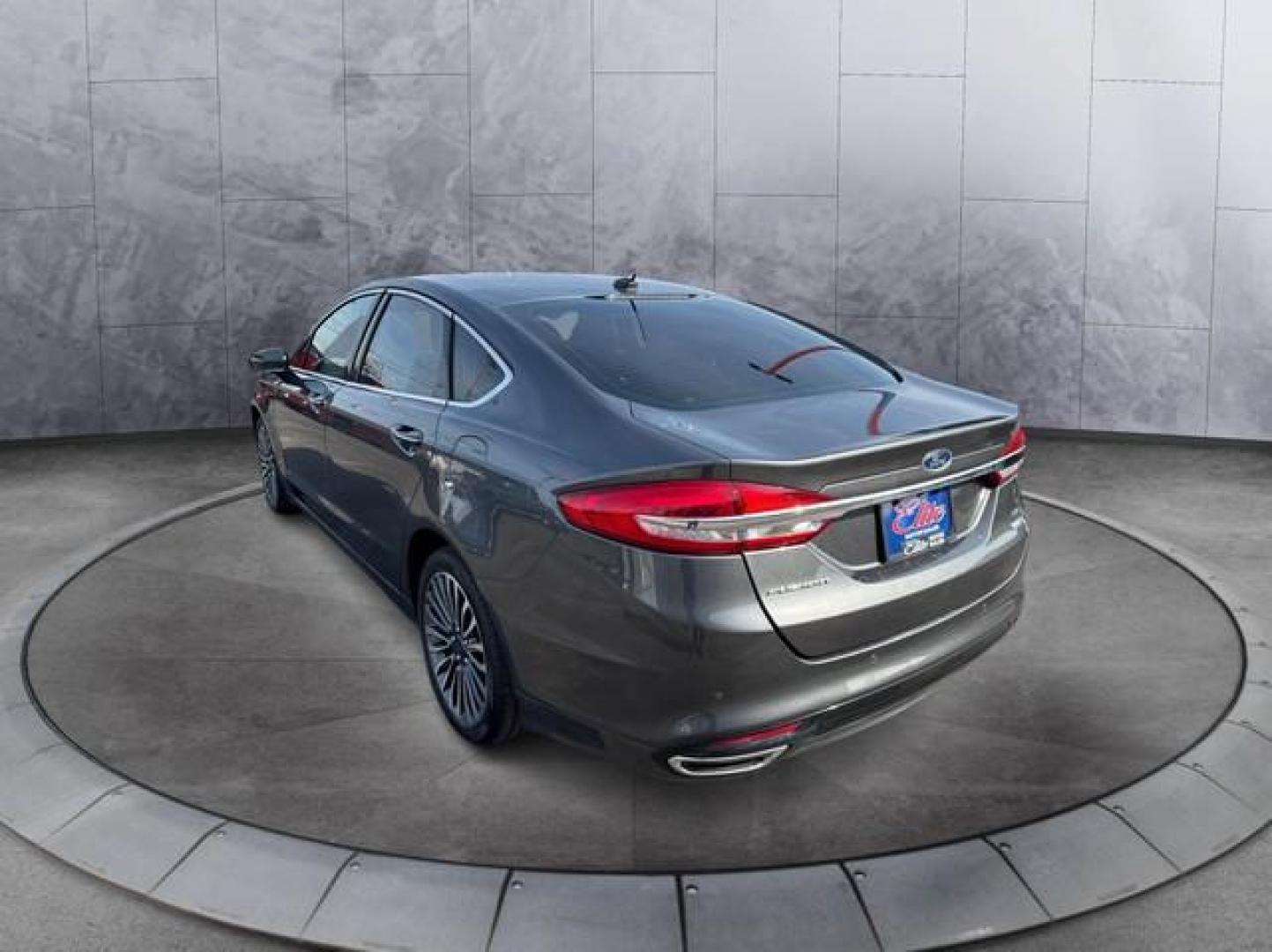 2018 GRAY FORD FUSION (3FA6P0T96JR) with an L4,2.0L(122 CID),DOHC engine, AUTOMATIC transmission, located at 14600 Frazho Road, Warren, MI, 48089, (586) 776-3400, 42.485996, -82.974220 - Photo#6