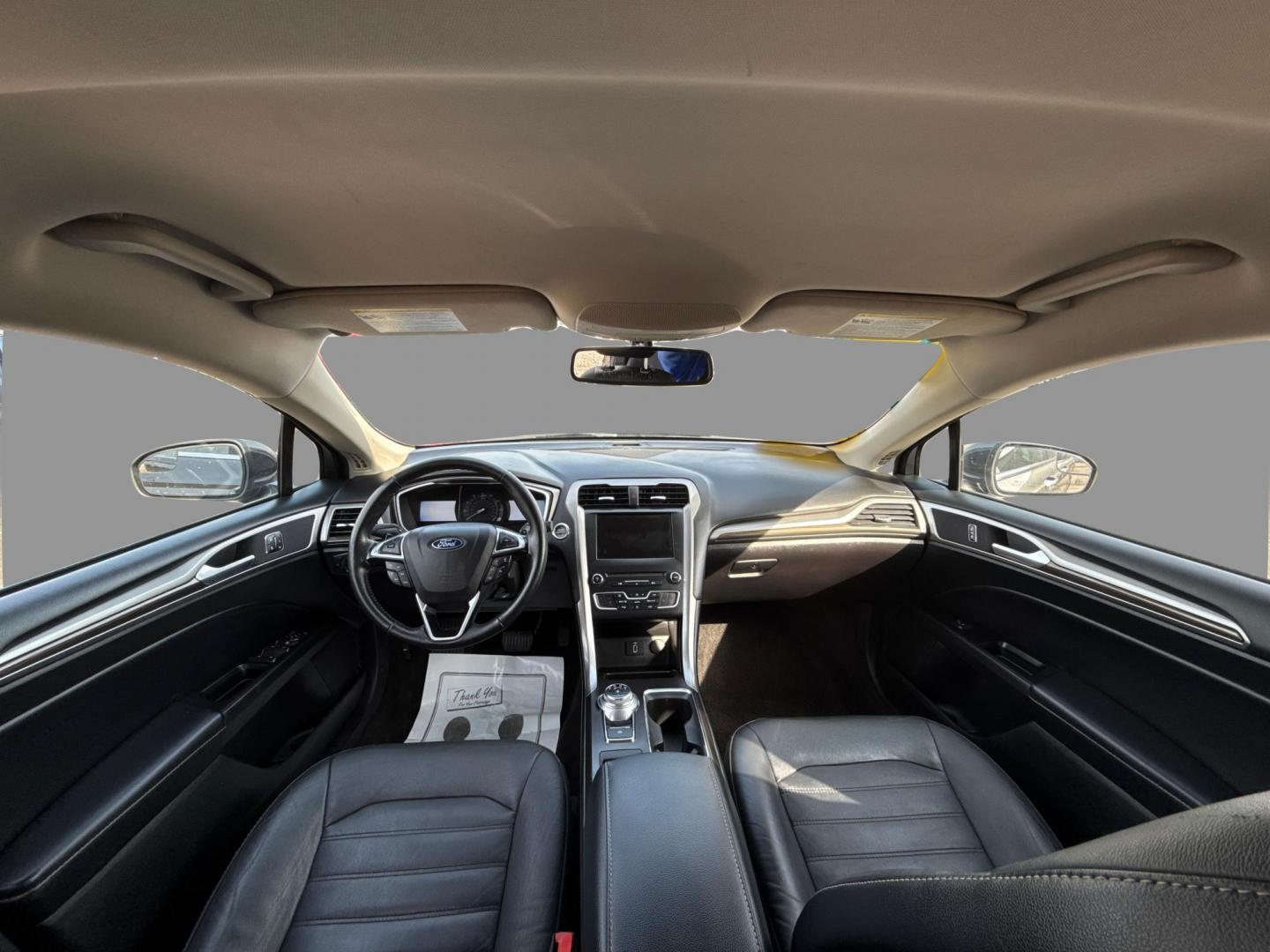 2018 GRAY FORD FUSION (3FA6P0T96JR) with an L4,2.0L(122 CID),DOHC engine, AUTOMATIC transmission, located at 14600 Frazho Road, Warren, MI, 48089, (586) 776-3400, 42.485996, -82.974220 - Photo#21