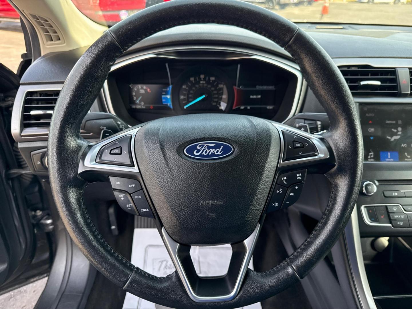 2018 GRAY FORD FUSION (3FA6P0T96JR) with an L4,2.0L(122 CID),DOHC engine, AUTOMATIC transmission, located at 14600 Frazho Road, Warren, MI, 48089, (586) 776-3400, 42.485996, -82.974220 - Photo#16