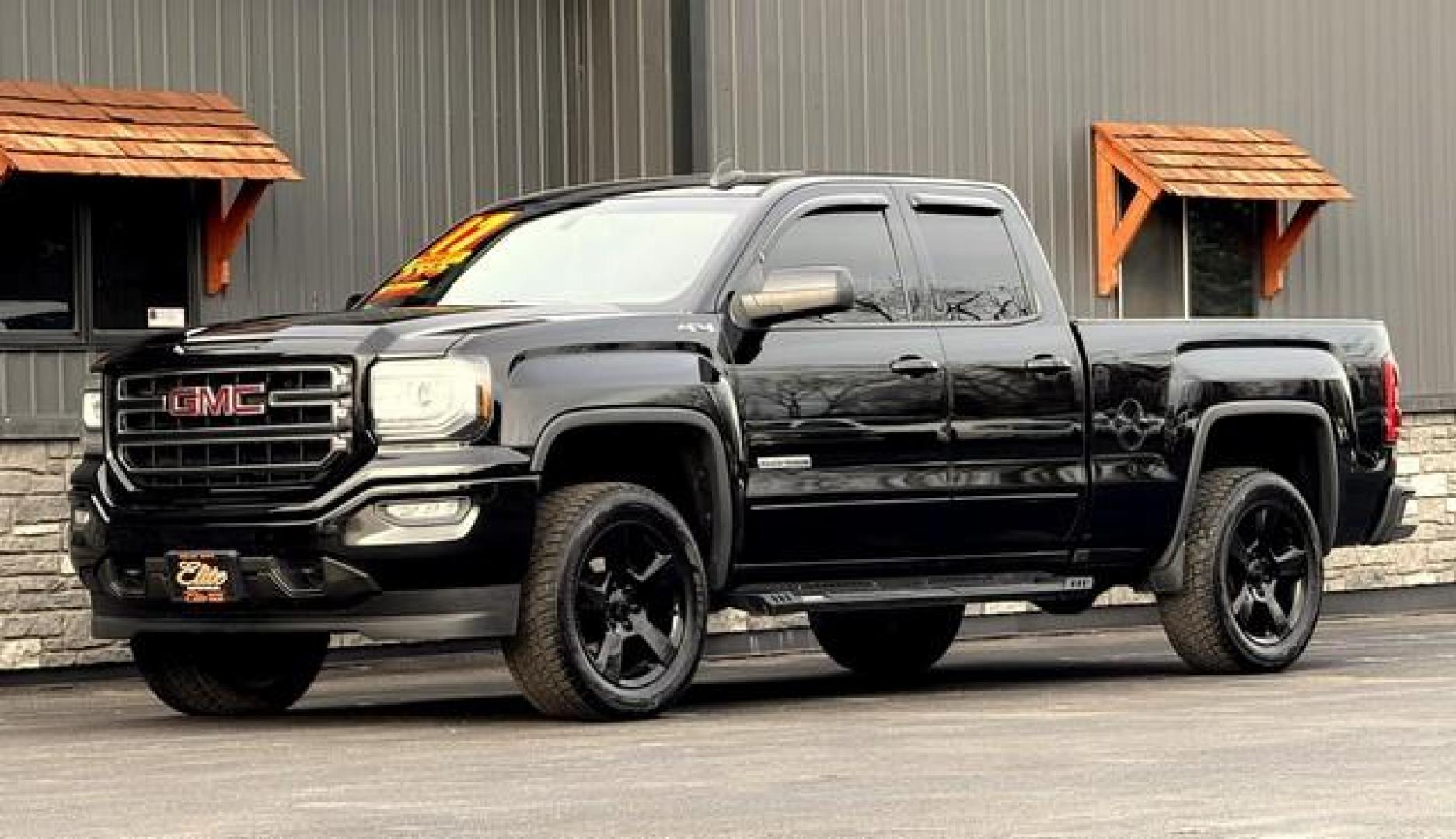2017 BLACK GMC SIERRA 1500 (1GTV2LEC8HZ) with an V8,5.3L(325 CID),OHV engine, AUTOMATIC transmission, located at 14600 Frazho Road, Warren, MI, 48089, (586) 776-3400, 42.485996, -82.974220 - Photo#1